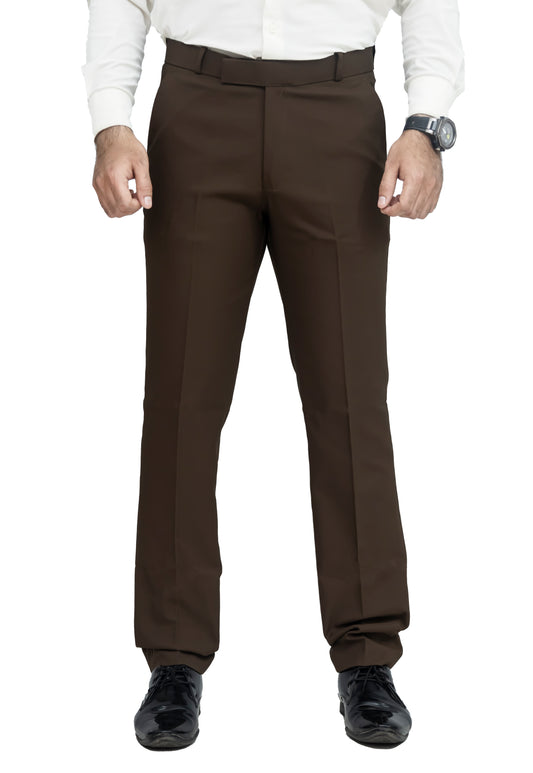 KRAZY™ SF-1 Men's Formal Trouser – Pure Cotton Fabric | Classic Formal Fit Pant