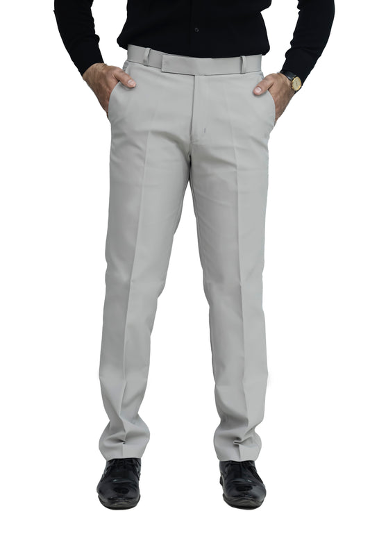 KRAZY™ SF-1 Men's Formal Trouser – Pure Cotton Fabric | Classic Formal Fit Pant