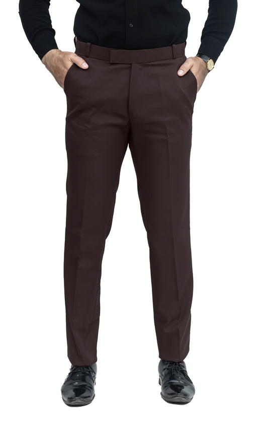 KRAZY™ SF-1 Men's Formal Trouser – Pure Cotton Fabric | Classic Formal Fit Pant